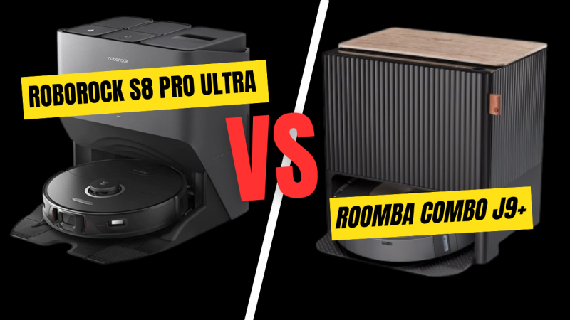 The Great Pet Hair Battle: Roborock S8 vs. Roomba Combo j9+ Face Off in Fur-Filled Lab